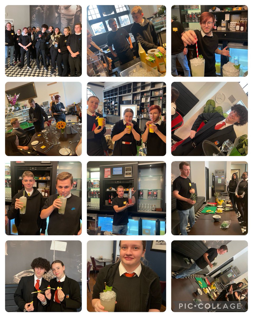 Seniors had the best afternoon with <a href="/Hub_Internation/">Hi!</a> ❤️. They produced some very tasty mocktails, mastered their service skills &amp; had lots of fun! Thank you as to all the very talented staff. <a href="/LochendHigh/">Lochend Community High School</a> #skillsdevelopment #hospitalityindustryready #mixology