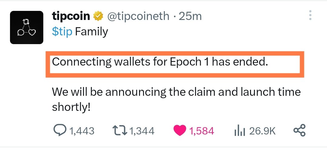 Rainer__r's tweet photo. And connecting wallet has ended.

Launch  details shortly..... $tip @tipcoineth 

Your last 14hrs for epoch 2 farming.

Share, tip and repeat. https://t.co/82eloBacFg