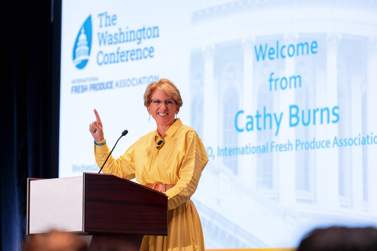 IntFreshProduce's tweet photo. The Washington Conference opened yesterday with the State of the Fresh Nation General Session and following panel. Topics covered were the President's priorities, Administration's impact on your business & what to expect from Congress for the rest of 2023. #TWC2023 #PowerofFresh https://t.co/hgxp76inNL