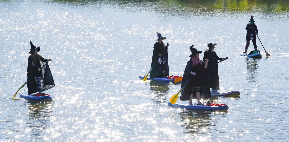 BrookBench's tweet image. SUP, witches! 🧙‍♀️ Kick off Halloween season at our Witches Paddle event on Oct 7th! Dress up in your best witch costume for a group paddle onto the lake, enjoy s’mores, activities and fun! 🎃 

facebook.com/events/s/omaha…