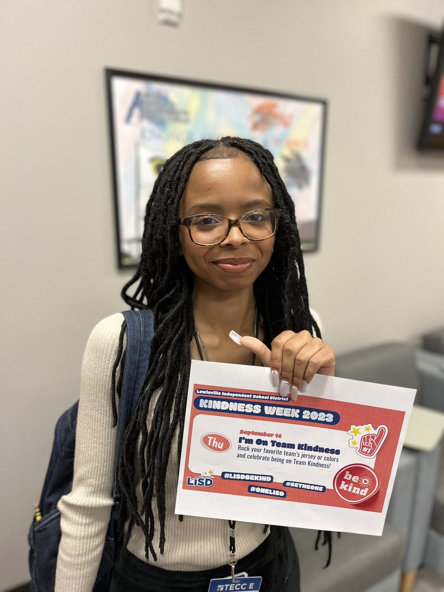 TECCeast's tweet image. Team Kindness on 3, 1….2….3….Team Kindness!!! @lewisvilleisd #lisdbekind @lisdcte