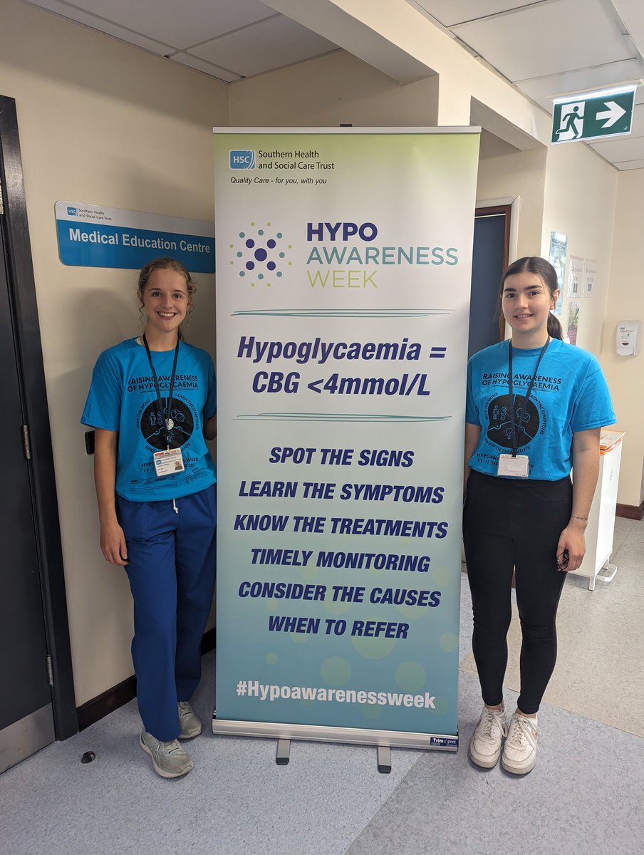 Edel Davidson (@edelb11) on Twitter photo Great week <a href="/SouthernHSCT/">Southern Trust</a> promoting #hypoawareness week across our acute sites. Plenty learning and staff engagement. Thank you to everyone who took part! 😊⭐ Great week <a href="/SouthernHSCT/">Southern Trust</a> promoting #hypoawareness week across our acute sites. Plenty learning and staff engagement. Thank you to everyone who took part! 😊⭐