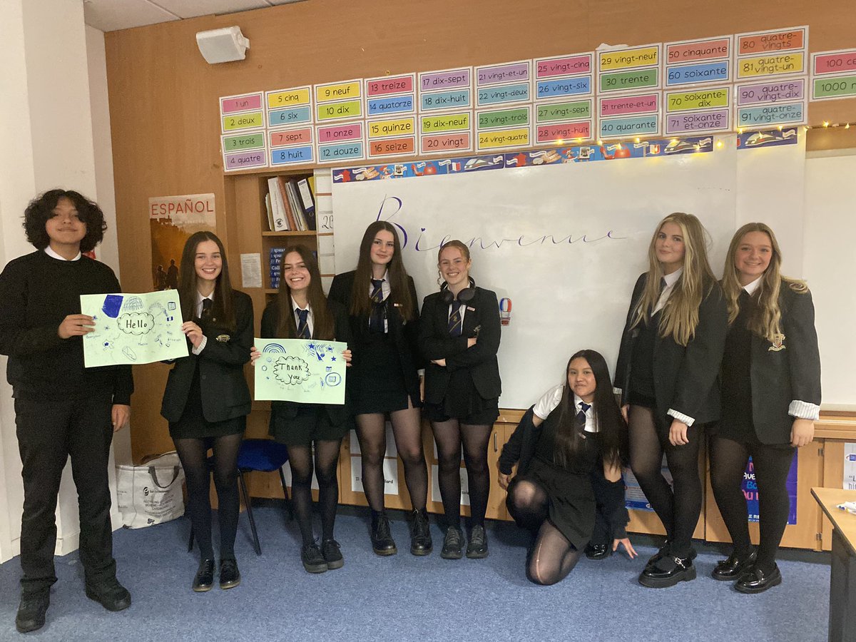 Great to meet lots of P7 pupils and their families tonight. A big thank you to these wonderful seniors for all their help.