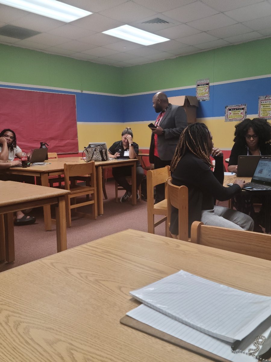 PLCing with Permenter Middle School’s finest!! #CHISDacademics #TTHL