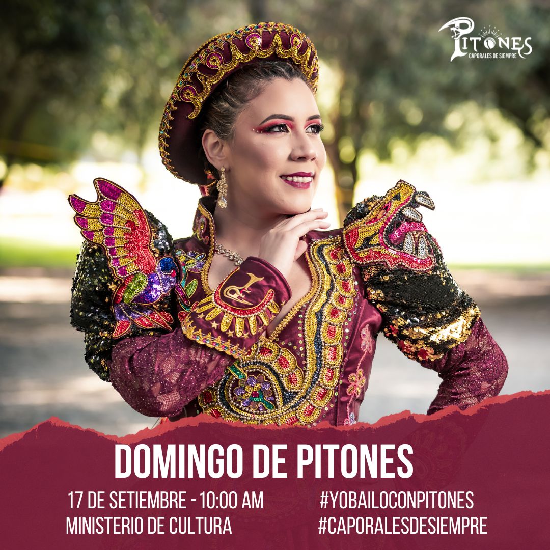caporalesiempre's tweet photo. Domingo de Pitones
Atención familia caporal, este domingo volvemos a la explanada del Ministerio de Cultura para seguir disfrutando lo que más nos gusta: bailar📷📷📷.
📷Domingo 17 de Setiembre
📷 10 AM
📷 Explanada del Ministerio de Cultura
#YoBailoConPitones https://t.co/aQq9Cm9iU2