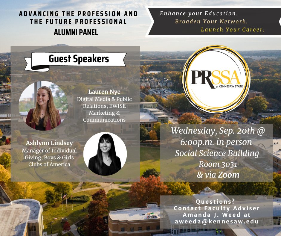 Kennesaw PRSSA tweet media
