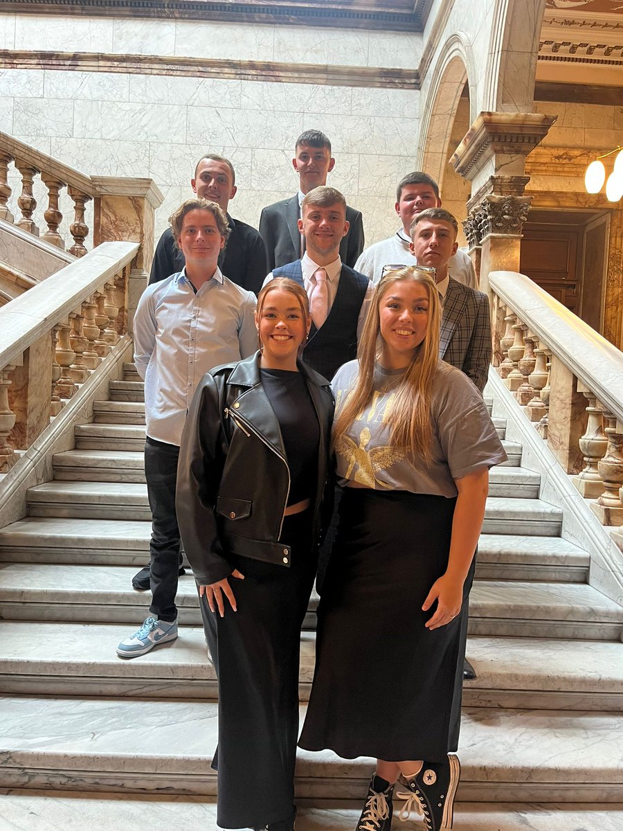 PEPASSGlasgow's tweet photo. ⭐️PEPASS Active Schools Modern Apprenticeship Class of 2023❗️
#MAs2 Graduation ⭐️
Today was not goodbye... It was Good Luck and we'll see you soon You smashed it and we are so proud of you all ❤️ 💚
@Doug_GCC @EdISGlasgow @Glasgow_Sport @sportscotland @DYWGlasgow @GlaGuarantee https://t.co/EtrvCHjWs0