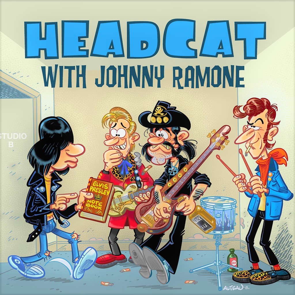 mhb1851's tweet photo. RIP. #JohnnyRamone
レミーとジョニー・ラモーンはプレスリーのトリビュート曲「Good Rockin' Tonight」で共演。エルヴィスの大ファンのジョニーはスタジオに楽譜を持参し、もっとやろうとメンバーを誘ったとか。偉大なギタリストの魂よ、永遠にロックンロールの中に漂いたまえ🌹 https://t.co/AsKBnXMmpa