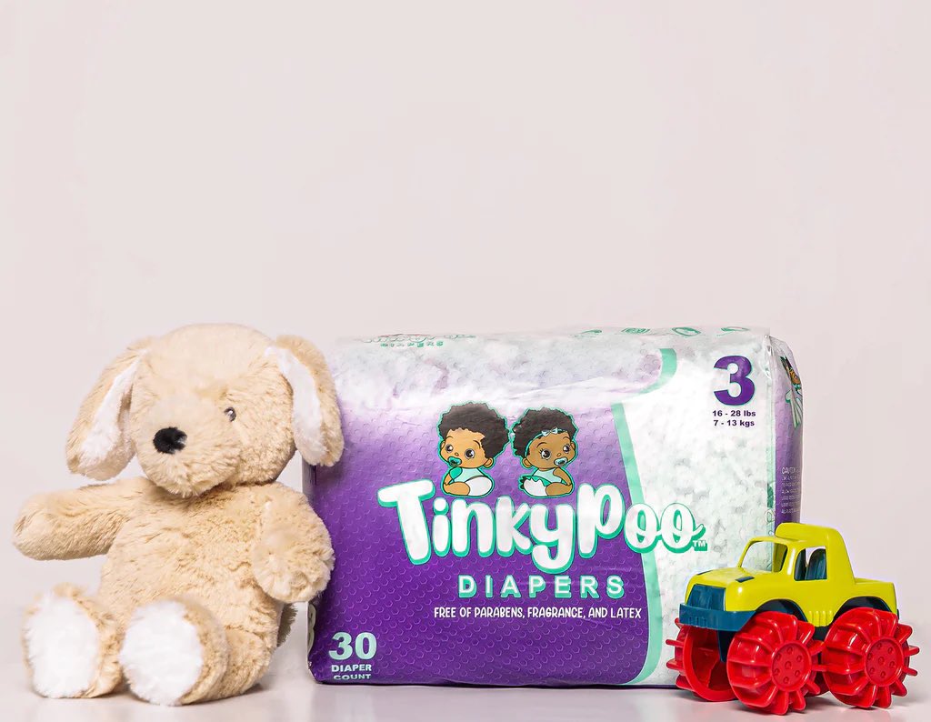 HeyFranHey's tweet photo. I recently highlighted this Black-Woman owned and Plant-Based diaper (and wipes) brand called Tinky Poo on #TheFriendZone. 

Find them here https://t.co/BQ4bqIWWIQ https://t.co/RNQfHcE0RO
