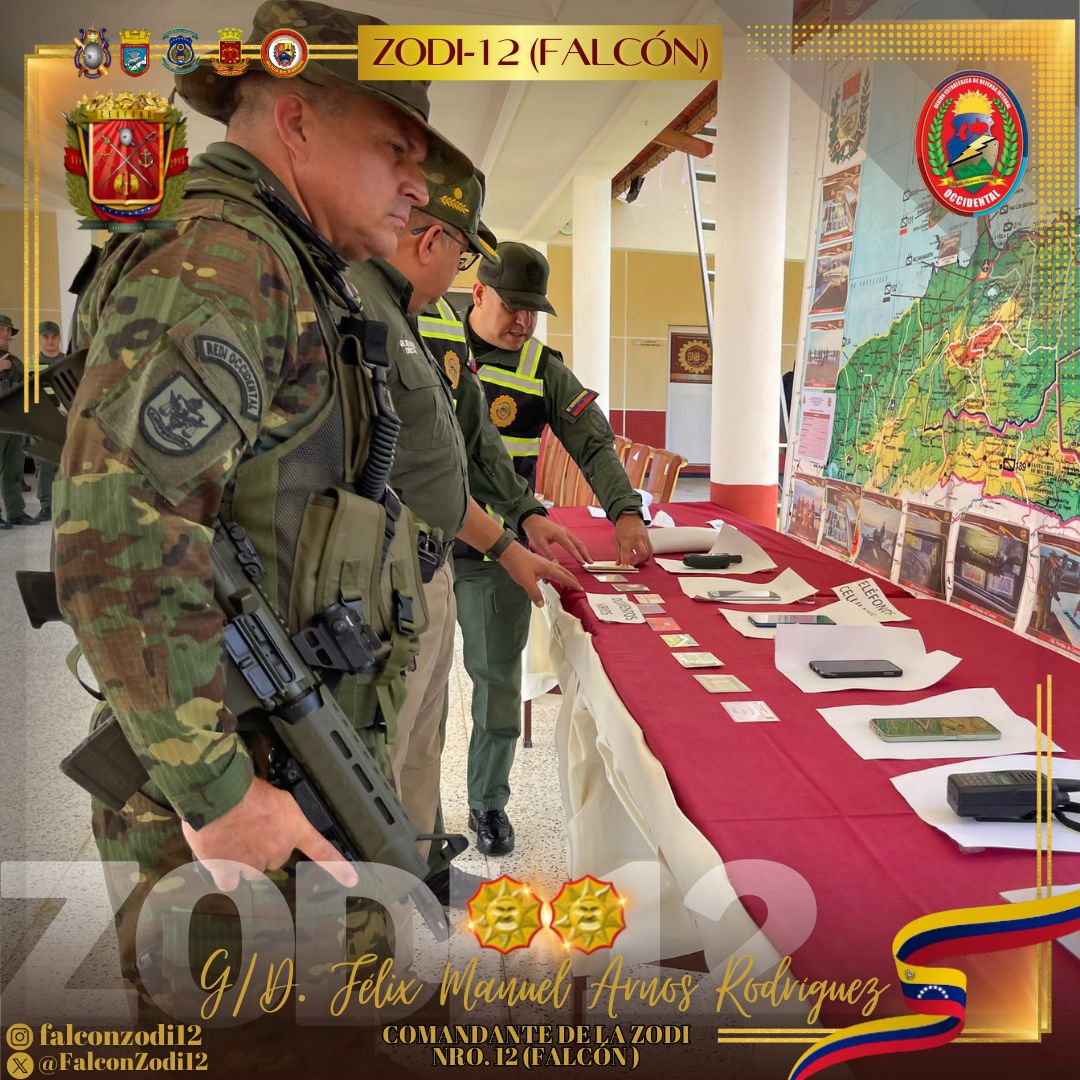 FalconZodi12's tweet photo. #NOTICIA 📄|| #FANB da un golpe duro al narcotráfico.
La #ZODI12Falcón al mando del GD. @Arnos efectuó #RuedaDePrensa presidida por el @LopezvargasR @SUNADoficial y el ALM. Alejandro Rafael Díaz @RediOccide93103 en las instalaciones del @CZFalcon13.

#IntegrarEsVencer https://t.co/d5j0HwftpP