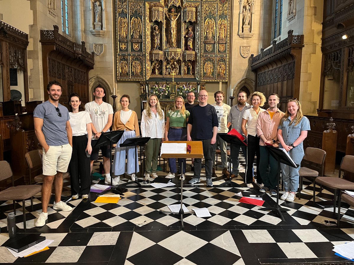 🇺🇸🇺🇸 We’re off to the USA in the morning! 🎶🎶
We had a special guest (@ChristineBuras) at our final rehearsal today. See you soon Washington DC!
