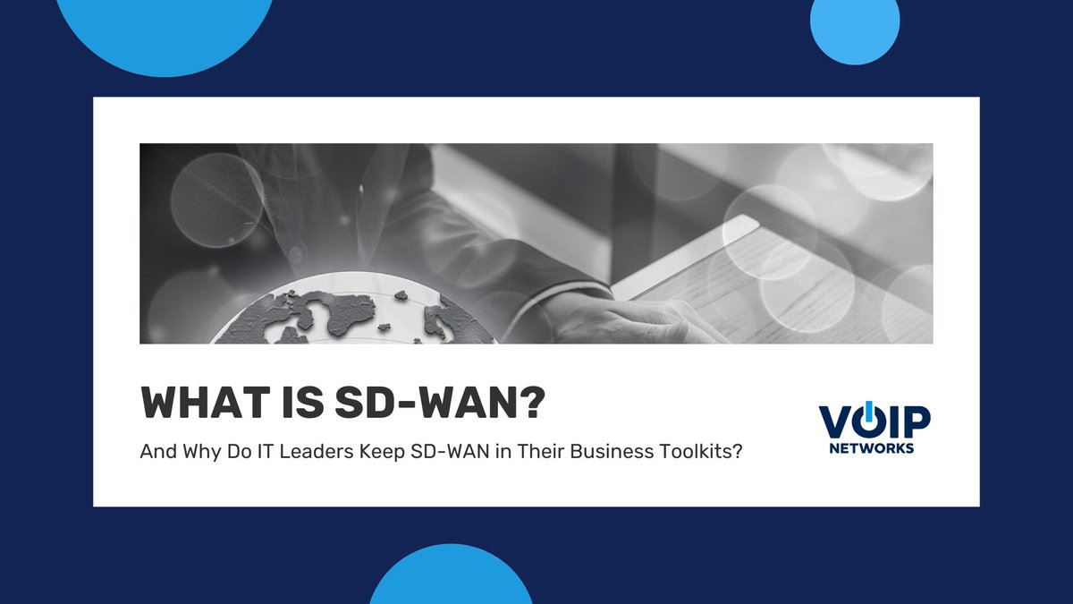 VOIP_Networks's tweet photo. #SD-WAN is a software-defined networking technology that simplifies operations and management of a vast area #network.

IT leaders choose SD-WAN because it gives them network performance reliability, simplified network management, increased network security, lower costs and more. https://t.co/XJwlvEelZa