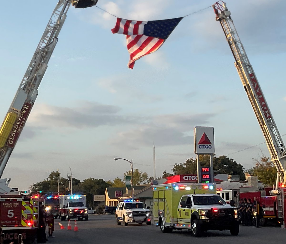 On Monday, WCESD 6 participated in the Taylor 911 Memorial March. #NeverForget911