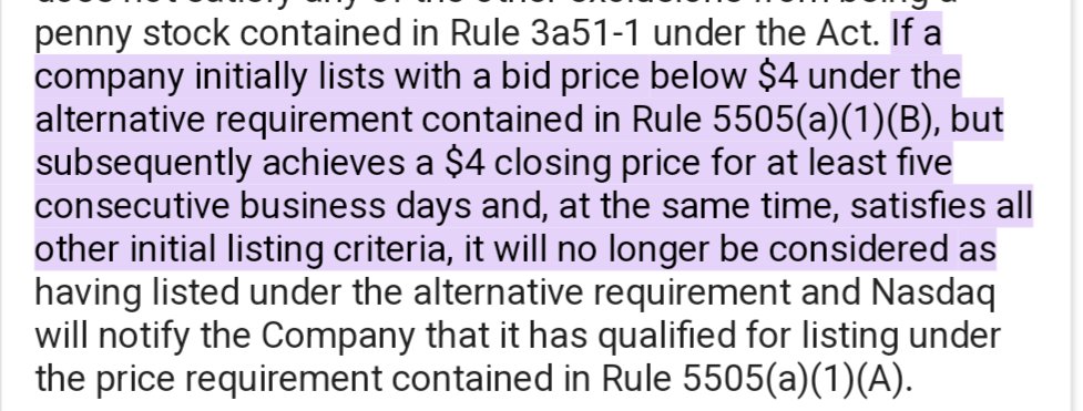 It is my understanding that <a href="/abt_company/">American Battery Technology Company</a> only needs to be above $4 for 1 more trading day to meet ALL the requirements for uplisting to <a href="/Nasdaq/">Nasdaq</a> . What a massive achievement for this hard working team! September will go down in the books to remember!  $abml 👏🔋♻️🇺🇲