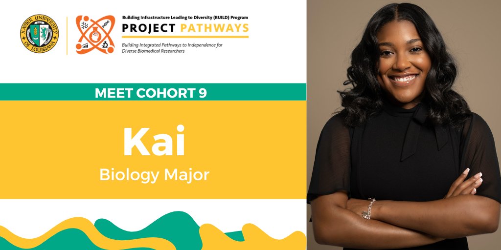 #MeetCohort9's Biology major, Kai! She chose @xula1925 for the sense of community she felt after visiting campus. She believes XULA has provided her with the education & preparation to be a leader! She plans to pursue her M.S. in biomedical sciences and medical school. #XULABUILD