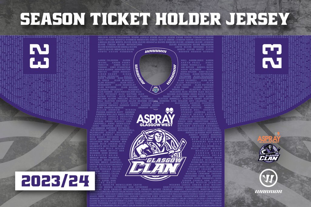 ClanIHC's tweet photo. 👕 | The Purple Army 💜 will shortly be able to order their 𝙀𝙓𝘾𝙇𝙐𝙎𝙄𝙑𝙀 2023/24 Season Ticket Holders jerseys, which will bear the names of everyone who opted to do so during the application process.

Check them out below 🤩👇

➡️🌐 https://t.co/4JaeXNQEYi https://t.co/T8kDSZuveM