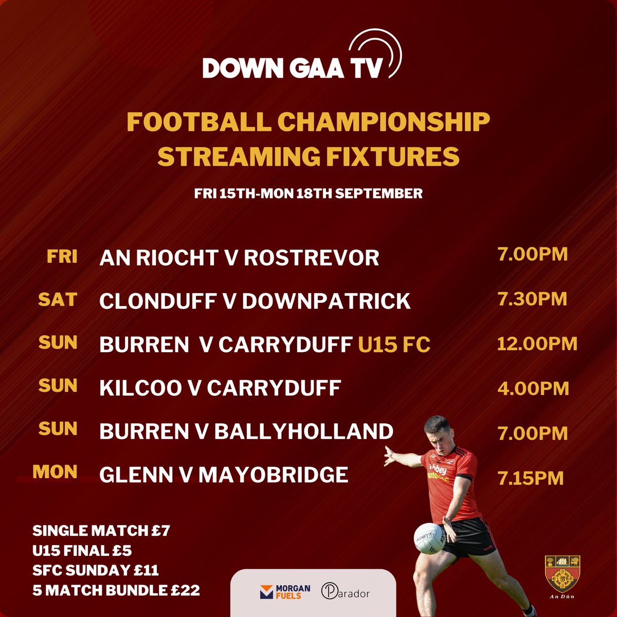 Official Down GAA tweet media