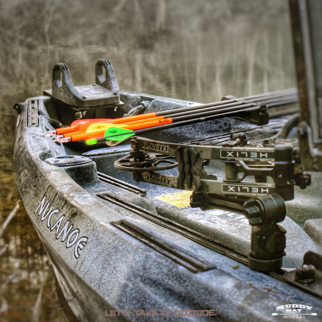 MuddyBayKayaks's tweet photo. The NuCanoe is a stable & stealth hunting platform that gets you to spots as whisper quite as a HOYT® #LetsTakeItOutside
#Top100BoatDealer
#5StarCertified
#MuddyBay #Duckmark
#MuddyBayMarine #TimberStorm
#MuddyBayOutfitters #Marshtide
#MuddyBayOutdoors
#KayakDuckHunting https://t.co/Vjphy5Fz15