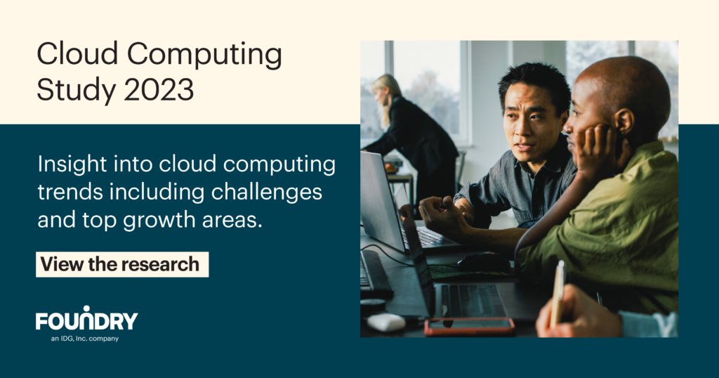 What’s driving cloud computing initiatives? Respondents Foundry’s 2023 Cloud Computing study say enabling disaster recovery & business continuity and replacing on-premises legacy technology. bit.ly/44UtC6e #cloudcomputing #techmarketing #Foundryresearch