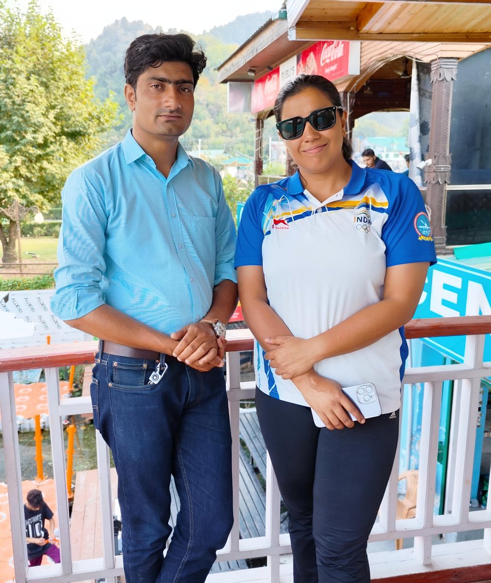 Bilquis Mir makes history!
The first Indian woman athlete appointed as a jury member for the upcoming 19th Asian Games. Her journey from Srinagar to the Asian Games is an inspiration to all. Let's cheer for her and wish her the best! 🚣‍♀️🏅 #BilquisMir #AsianGames #Kashmir