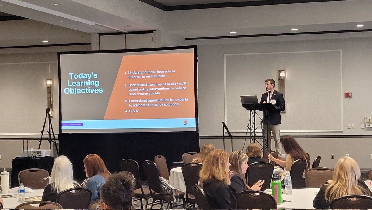 Staunton Farm Fdn (@stauntonfarm) on Twitter photo "It is too easy to access a gun in a moment of crisis."
It's time for lunch and an important presentation by Josh Fleitman from <a href="/CeaseFirePA/">CeaseFirePA</a>. #StauntonFarmFoundation #WorkingForMentalWellness "It is too easy to access a gun in a moment of crisis."
It's time for lunch and an important presentation by Josh Fleitman from <a href="/CeaseFirePA/">CeaseFirePA</a>. #StauntonFarmFoundation #WorkingForMentalWellness