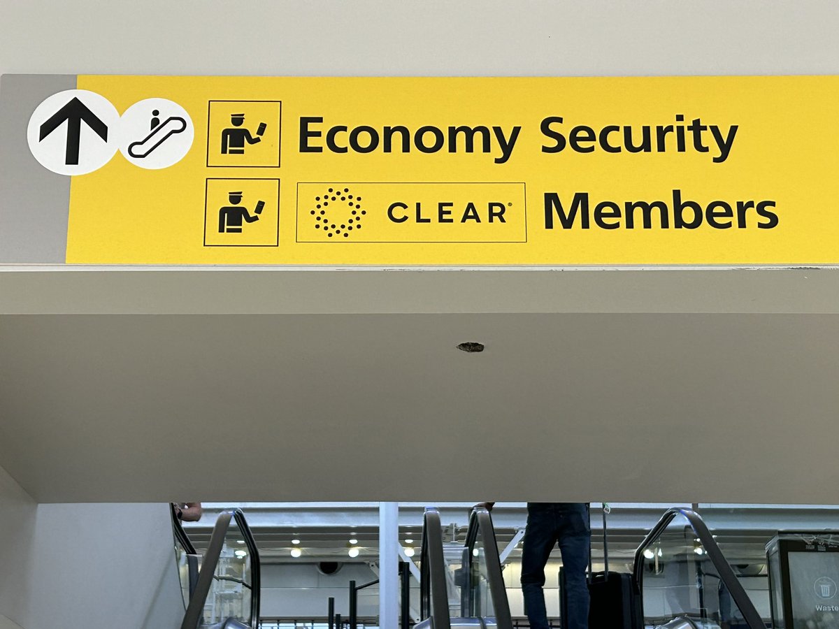 You wander into an airport and discover there is now a class system even for going through security