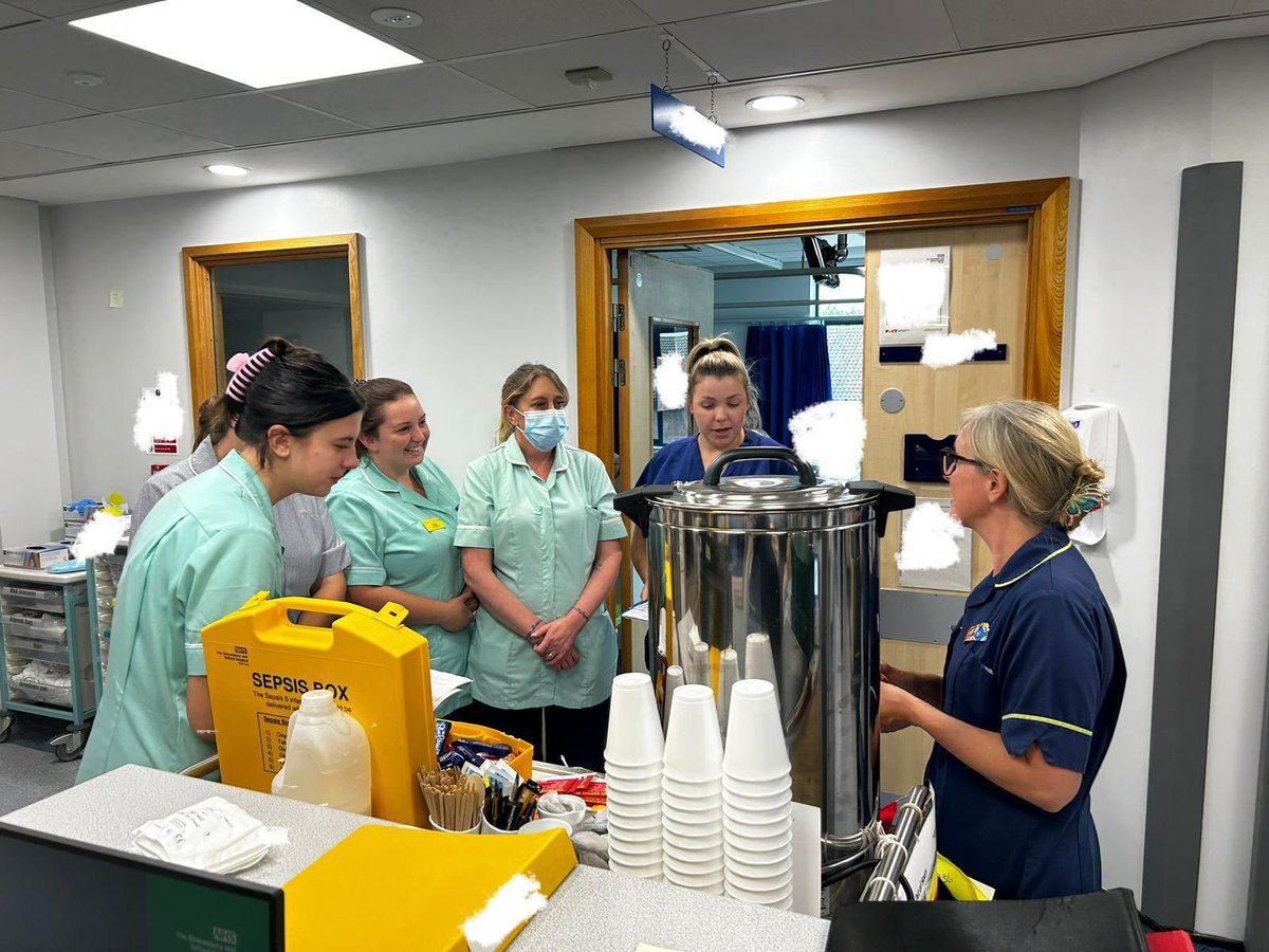Another engaging day highlighting early recognition, escalation and review- discussing the deteriorating patient and sepsis at RSH, looking forward to PRH <a href="/SaTH/">amy sath</a> tomorrow.
