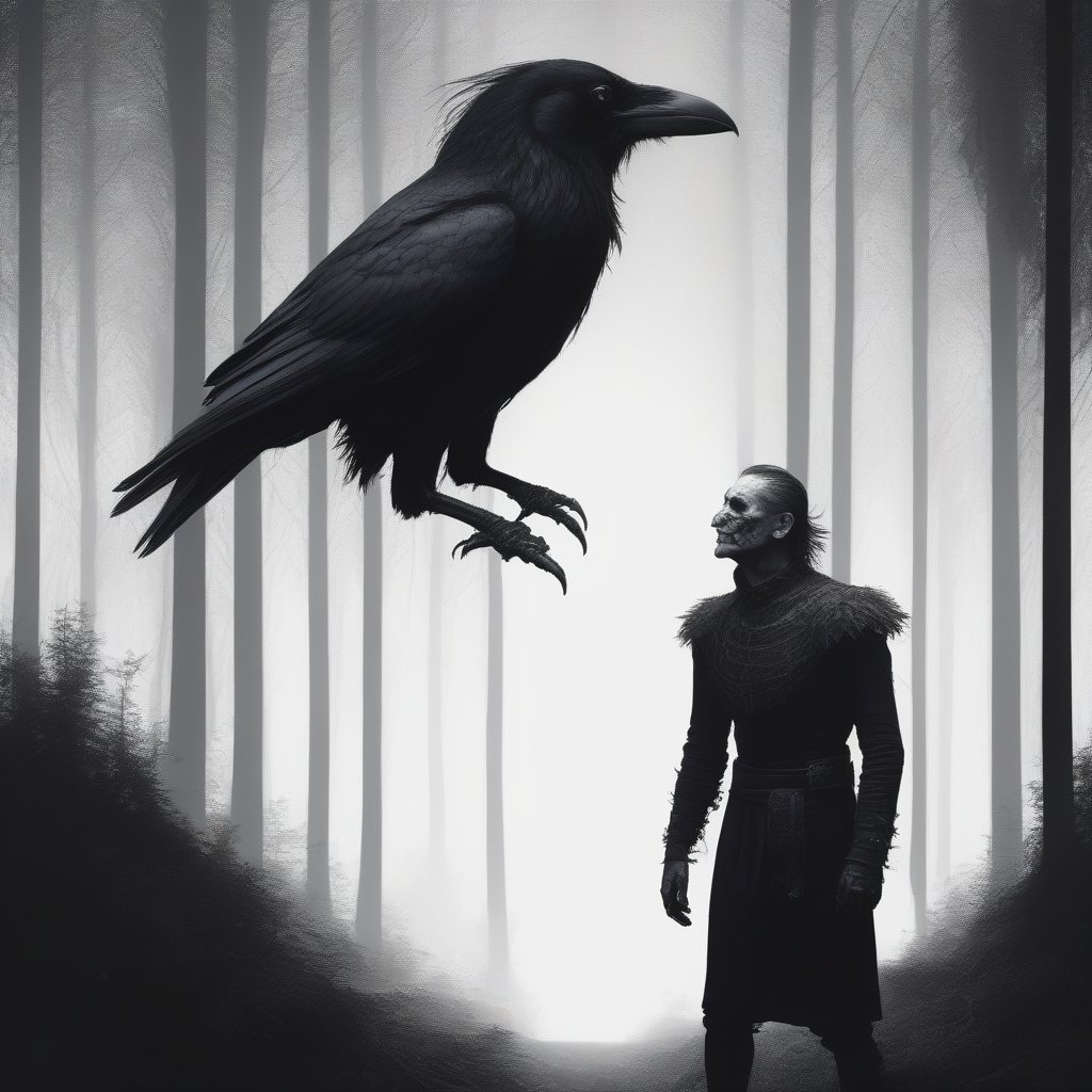 aiBildAgentur's tweet photo. This haunting scene tells a tale of balance and intrigue, where the line between light and darkness blurs in the heart of the wilderness. ๐๐ฆ
๐ฟ
#WickermanStyle #ForestMystery #RavenMagic #NatureEnigma https://t.co/mg1oOHCtfg