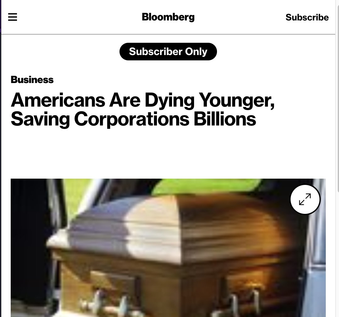 AlanRMacLeod's tweet photo. Headlines like this underscore that capitalism is an enemy of human life. https://t.co/6k6mkv5gg7