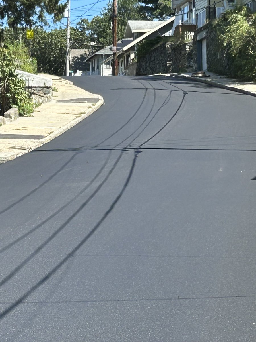 If you live on Blomerth and any of the adjoining streets, today’s your lucky day as the contractor is ahead of schedule thanks to <a href="/AMLinehan/">Amanda Linehan</a> and will have everything paved by mid-afternoon! Next up is Medford Street which is set for next Wed-Th.