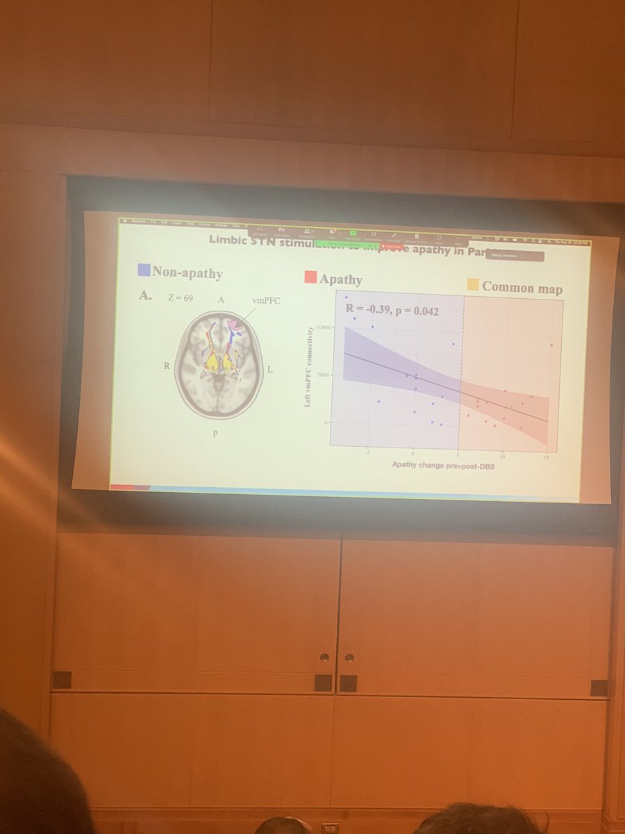 indrit_begue's tweet photo. Exciting results of @Martijn_Figee_ at the @Brain_Circuits #BraSSS meeting of circuit-specific behavioral effects and use of DBS for apathy in Schizophrenia and Parkinson. https://t.co/iJJvaIxcbf