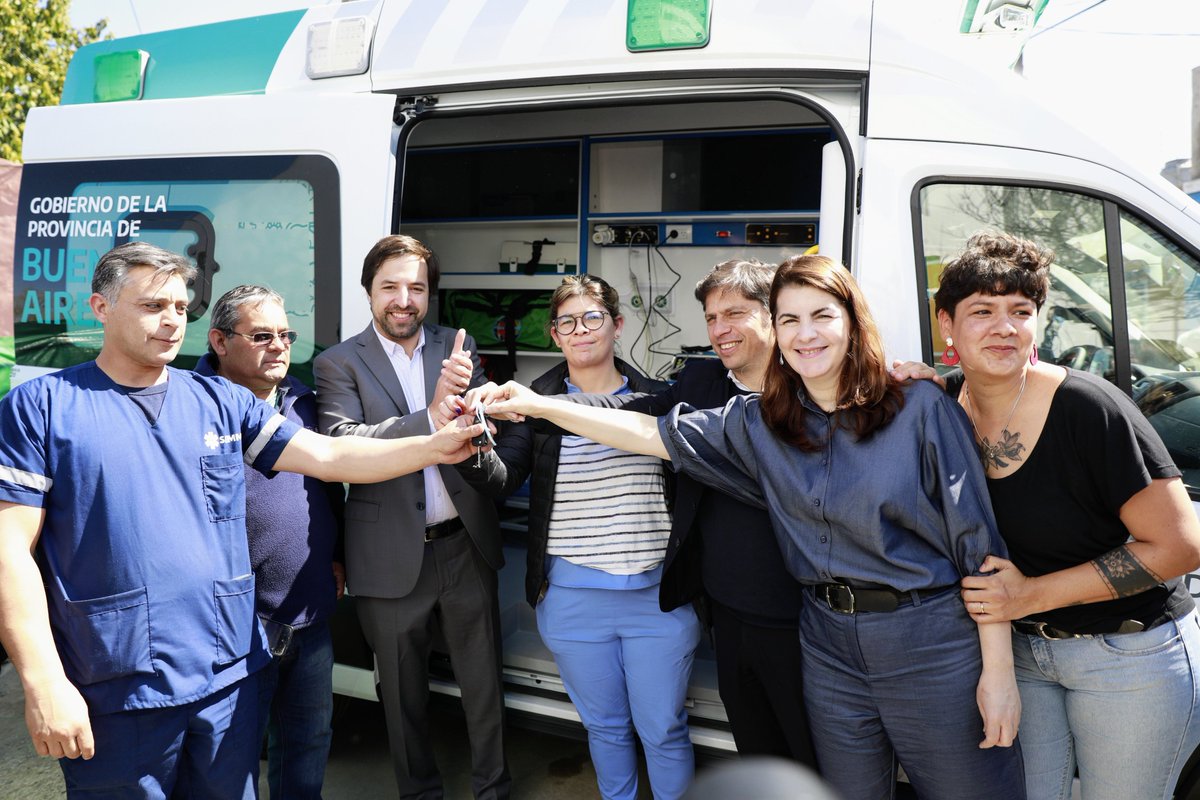 ¡#Moreno tiene un nuevo Centro de Atención Primaria!

En este espacio que inauguramos junto a <a href="/marielfmoreno1/">Mariel Fernández</a> y <a href="/nkreplak/">Nicolás Kreplak</a> está el esfuerzo de una comunidad entera y de un Gobierno que trabaja para que la salud llegue a todos y todas.

Además, entregamos dos ambulancias de alta