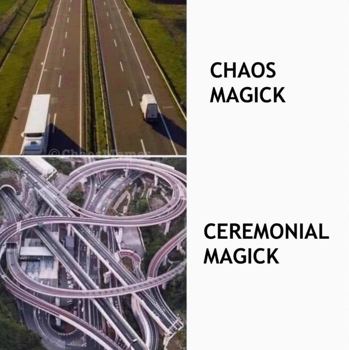 #ceremonialmagick #magick #occult #esoteric #meme #chaosmagick