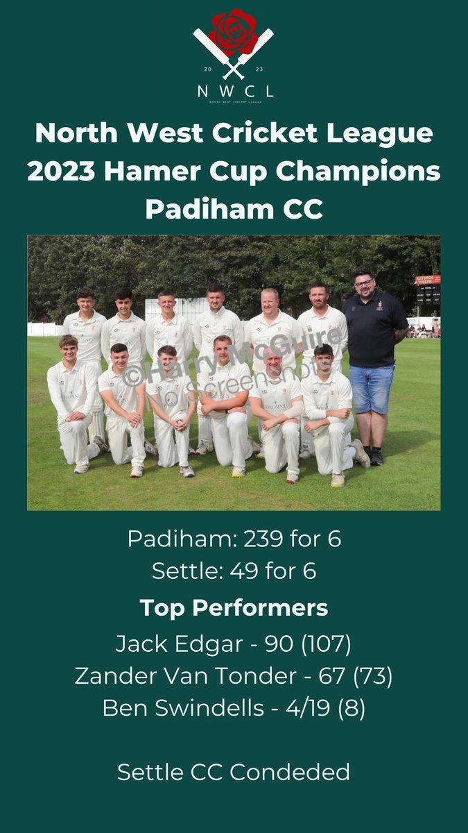 NorthWest Cricket League tweet media