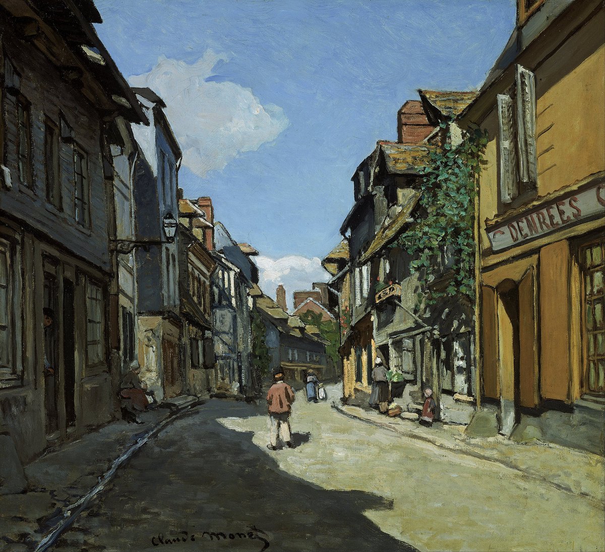allontanarsio's tweet photo. Claude Monet's streets paintings https://t.co/6zz1AxWXYN