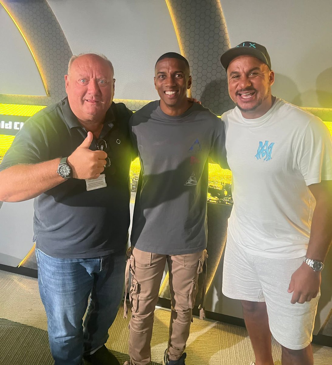 Thanks @talkSPORT for having me on this morning. Can’t believe @ga11agbon didn’t read the poem😂🤣🤘🏾❤️