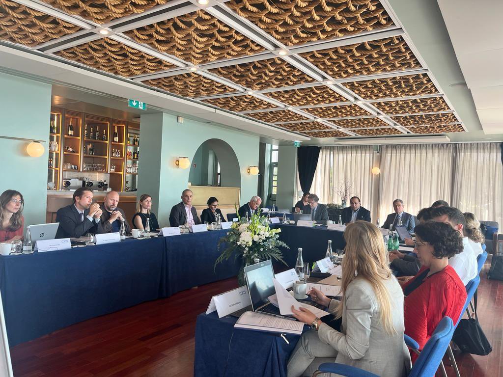 KAICIID's tweet photo. KAICIID staff, along with @iclrsorg Director Brett G. Scharffs, are currently brainstorming and laying the groundwork for our upcoming Global Dialogue Forum. Scheduled for late spring next year in Lisbon, it aims to be a landmark event for interfaith dialogue around the world 🌍. https://t.co/PIiynEBHJK