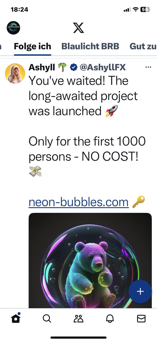 CorneliaLignie's tweet photo. #SafeMoon #SAFEMOONARMY Can someone help me please someone has stolen all my Safemoons it’s an NFTscam it was https://t.co/ogyD1ukEKv