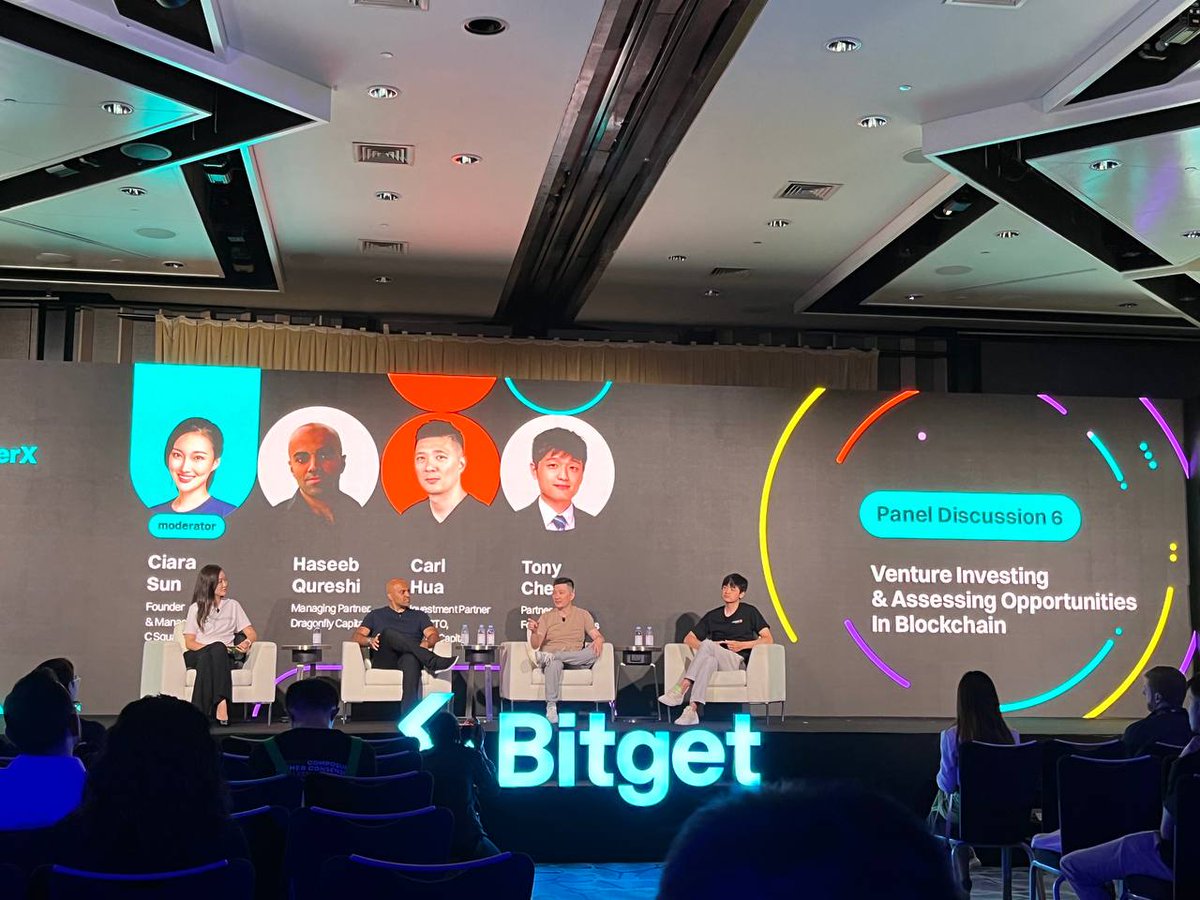 This week in Singapore, Shima CTO and Investment Partner @carlhua took part in the Empower X Summit: Igniting Future of Web3 and Crypto, hosted by @bitgetglobal! Joining him on stage were @Crypto_Ciara of @CsquaredVC, @hosseeb of @dragonfly_xyz, and @tcheng_100 of @ForesightVen