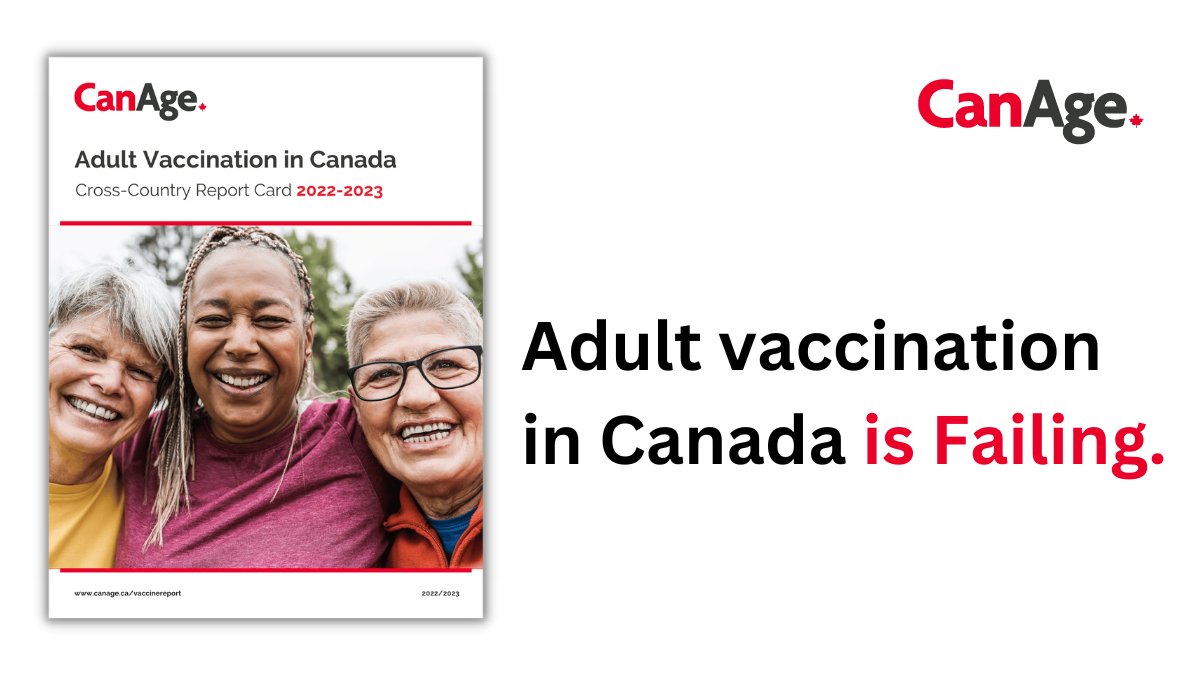 CanAgeSeniors's tweet photo. Calling all healthcare heroes! The Vaccine Report Card reveals challenges in our vaccination efforts. Let's collaborate to strengthen our immunization programs and protect our communities. Together, we can make a difference #SupportPublicHealth https://t.co/V7cOlNboNl https://t.co/NVXLEHi1mM