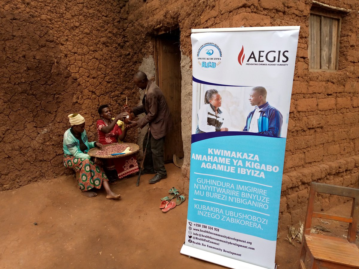 HealthForCommu1's tweet image. Muri gahunda yagutse @HealthForCommu1  ikomeje  igikorwa cyo  gusuzuma abahuguwe &quot; KWIMAKAZA AMAHAME YA KIGABO AGAMIJE IBYIZA &quot; ibifashijwemo nabakozi baturutse muri @Aegis_Trust uburyo bwo gushira mu bikorwa amakuru bahawe (gushyira ihame mu bikorwa)
@HuyeDistrict 
@RwandaGender