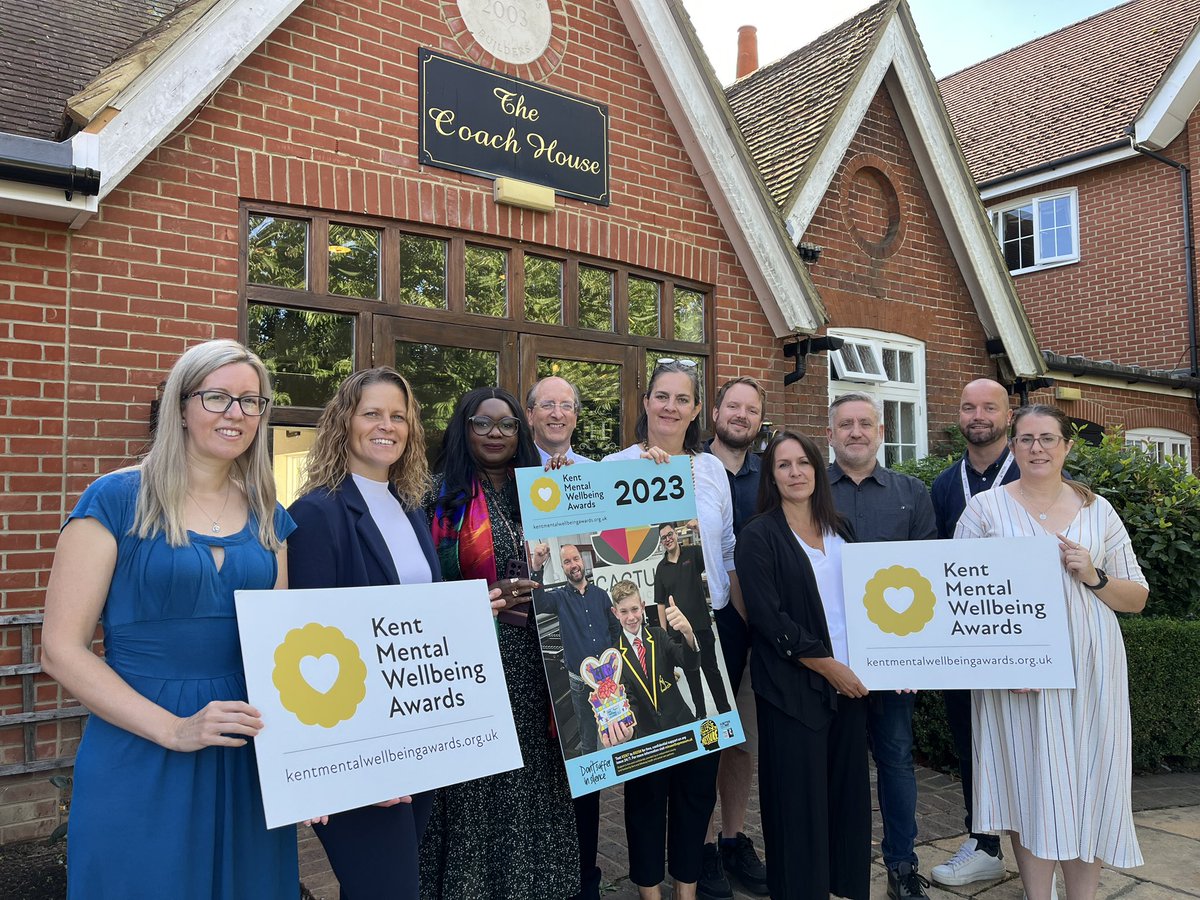 KentMWAwards's tweet photo. The judging panel of the Kent Mental Wellbeing Awards met at Hempstead House in Sittingbourne today to select 33 winners for this year’s event. The panel were tasked to select 30 winners but the quality of nominees was so high they had to increase the number! https://t.co/SSMpmzNapl
