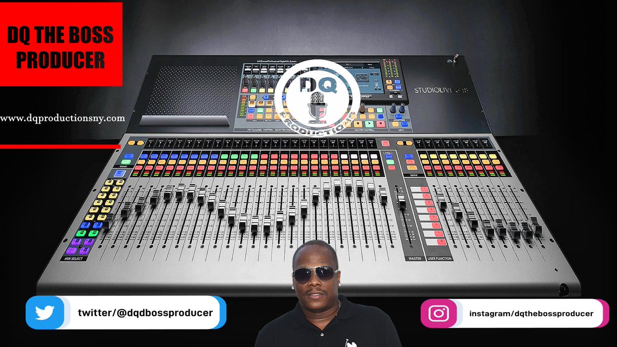 DQDBOSSPRODUCER's tweet photo. Back on Twitter or X new samples and info dropping soon. see https://t.co/YeLS2sCZeN #producerlife #producers #sounddesign #radioimaging #audioediting #mastering #mixing #tags https://t.co/YLFZg8c6vA