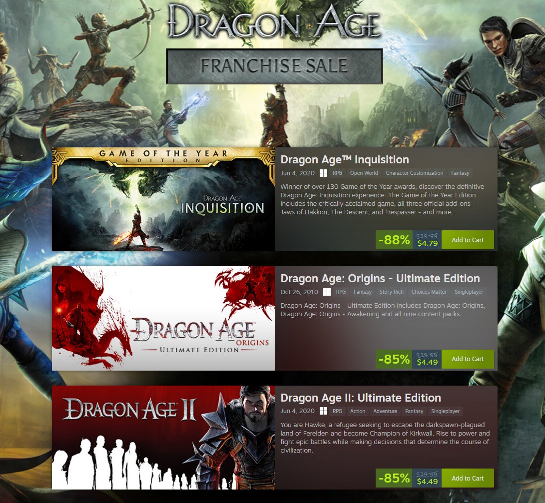 Dragon Age: Origins on Steam