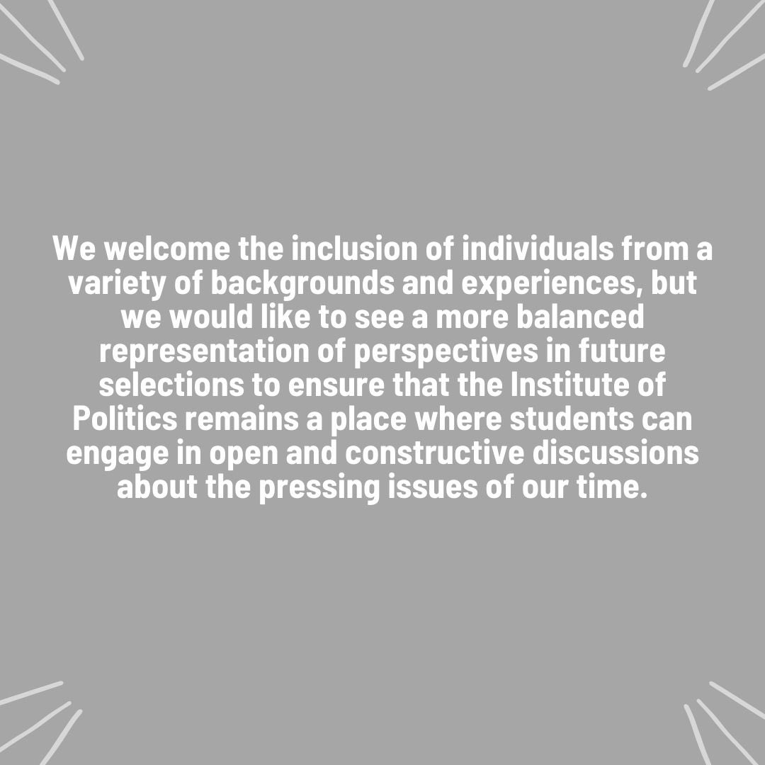 uchicagogop's tweet photo. We denounce @UChiPolitics far-left fellows lineup and urge balance and nonpartisanship!

The lineup includes a rapping social justice activist, a transgender lawyer, and multiple Democratic elected officials. Notably, mainstream Republicans/conservatives are absent from the mix. https://t.co/OLbaxpJA2O