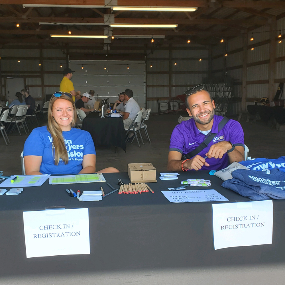 iowabar's tweet photo. On Sept. 8, the Young Lawyers Division of the ISBA hosted its Justice Fore All Golf outing at Deer Run Golf Club in Indianola. The YLD Fundraising Committee would like to thank the participants and generous sponsors.
https://t.co/W5IywHM8j1
#ISBAYLD #IowaLawyerWeekly https://t.co/z6ClfA4Of0