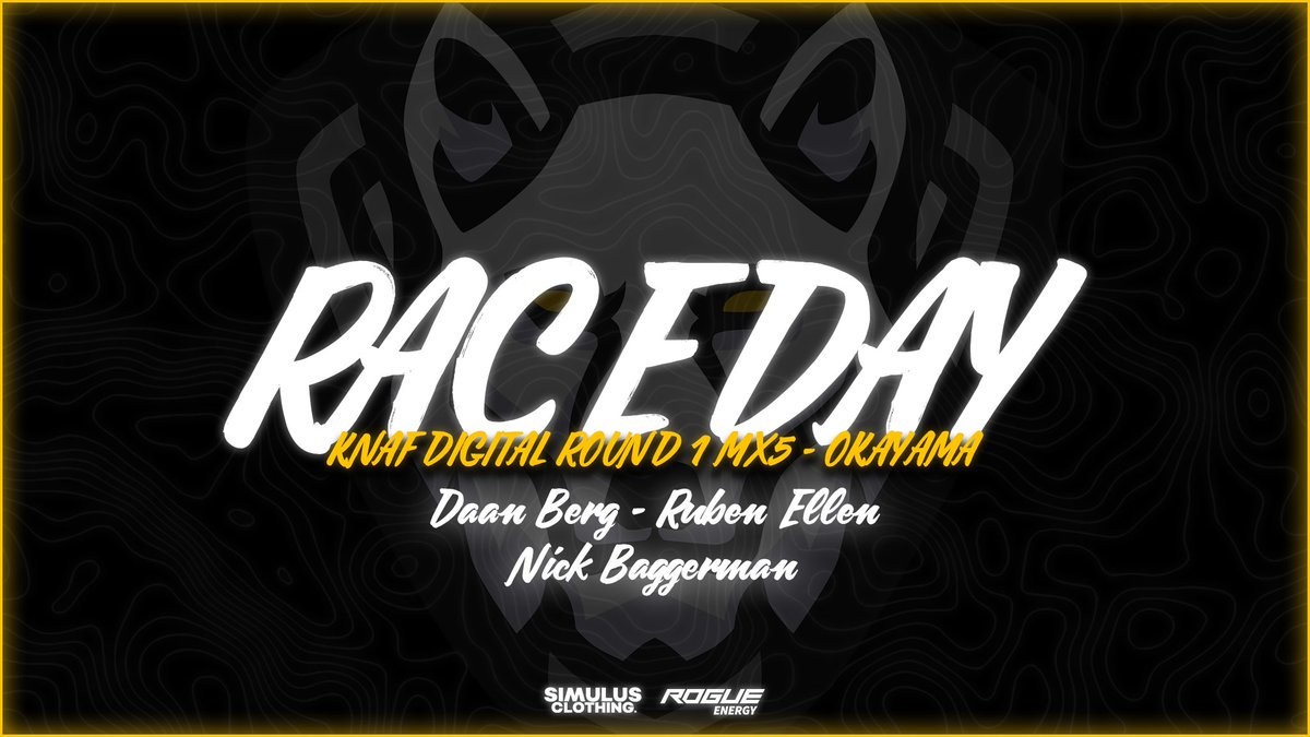 FRT_iRacing's tweet photo. It's Raceday!
Tonight our Dutch Pro drivers will be fighting for the win in @KNAFdigital! It's round 1 so we'll be fighting for a good start of a season! https://t.co/CTwHeYXpBC