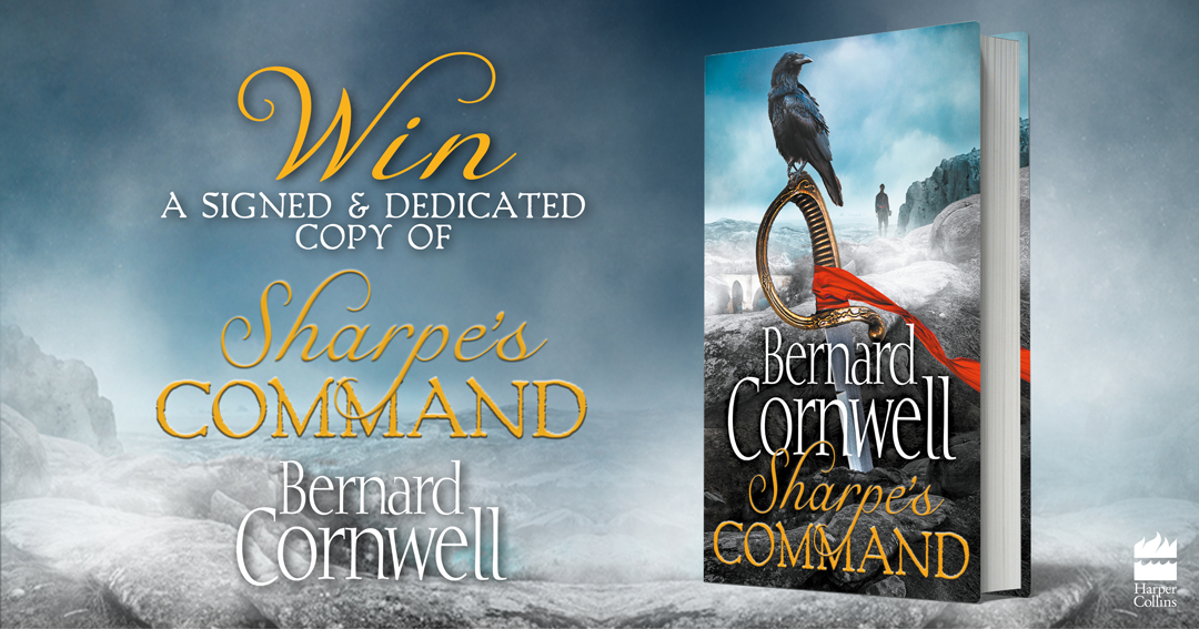 HarperFiction's tweet photo. Calling all Sharpe fans! We're delighted to offer you the chance to win a hardback copy of #SharpesCommand, dedicated and signed by @BernardCornwell!

To be in with a chance of winning, click this link &amp; follow the instructions: https://t.co/GDW5fks6P2 https://t.co/j6pg7V0hAS