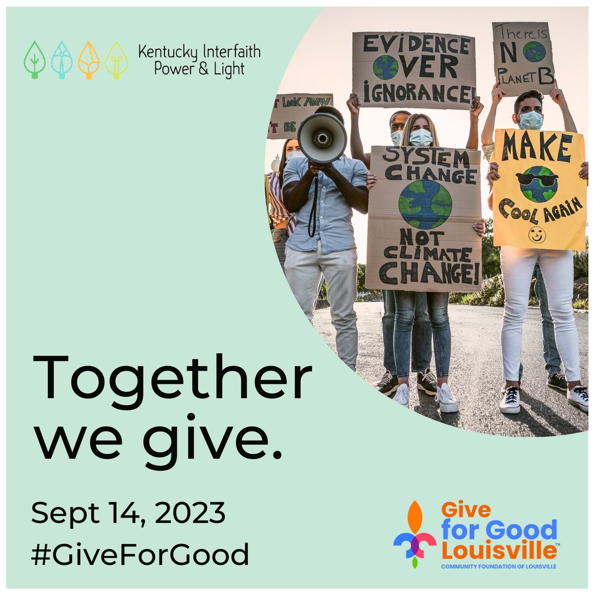 KentuckyIPL's tweet photo. 🌟 Join us for the Give for Good 24-Hour Giving Challenge!  Your donation, regardless of size, will help us continue our vital work in Kentucky. 

👉 https://t.co/TgF0qmCQNH]

#GiveForGood #KentuckyInterfaithPowerAndLight #Sustainability #EnvironmentalJustice https://t.co/87SSeJ4JUV