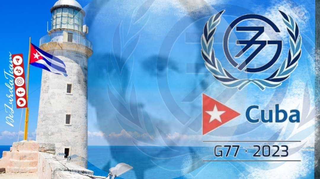 🕊️La unión de los Pueblos, esencia del Grupo de los 77+China. Cuba apuesta por la Unidad de todos los países miembros y su desarrollo Económico, social y Tecnológico.🕊️ ❤️Bienvenidos a la Patria Cubana.❤️
#CumbreG77 
#MiMóvilEsPatria
#DefendiendoCuba